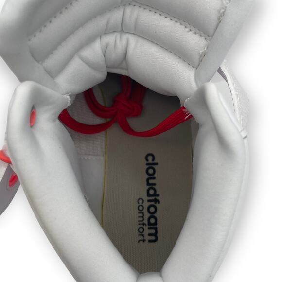 Adidas Originals Forum Mid Women's Sneaker, Red/Pink, Size 9, Eco-Friendly - Picture 12 of 13